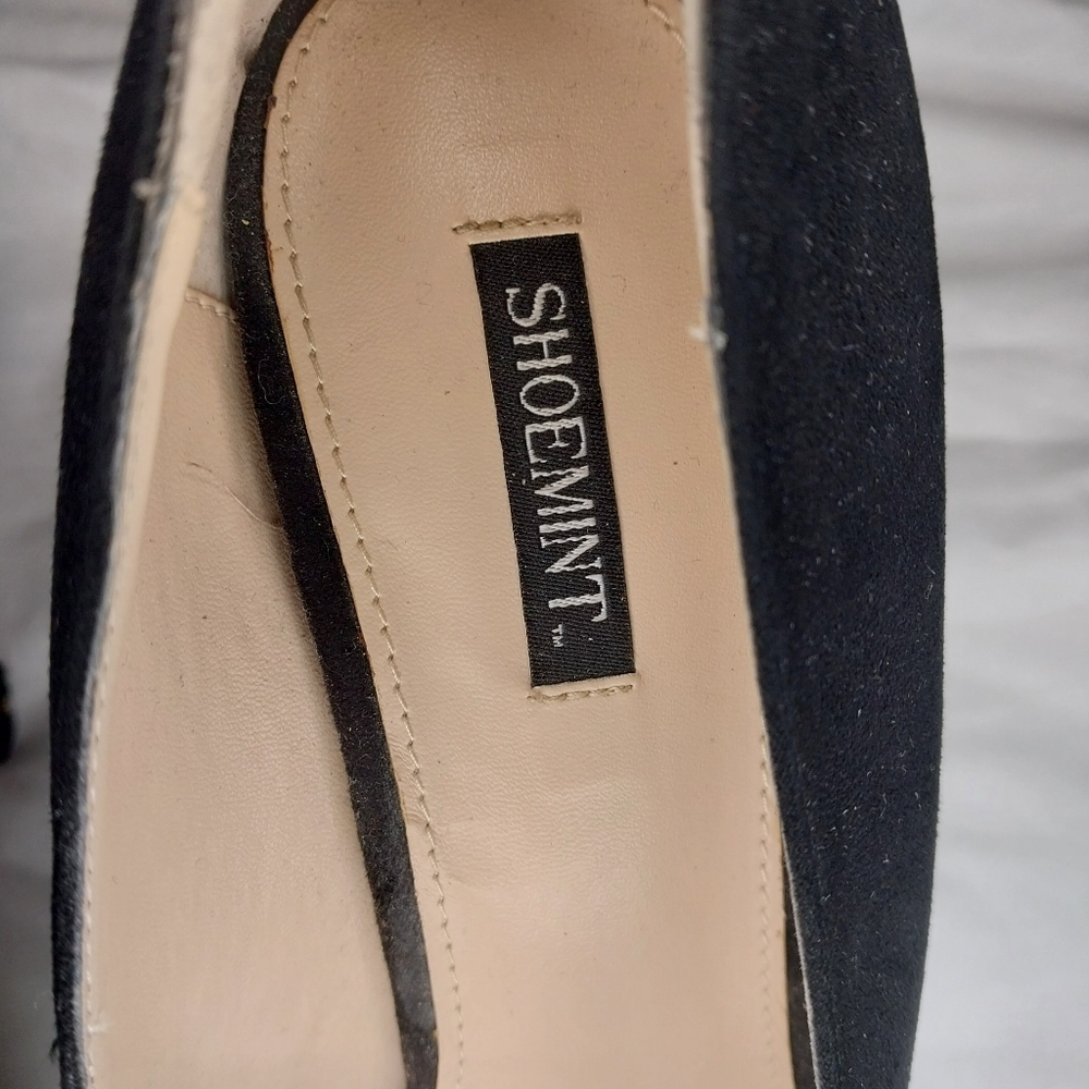 ShoeMint Lydia Black Women's Pumps Size 10.5 - Picture 3 of 12
